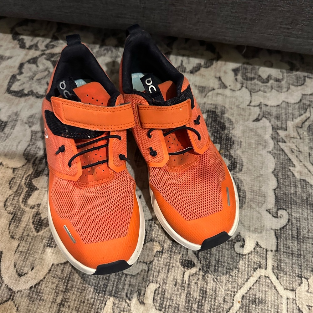 On Cloud Orange Sneakers